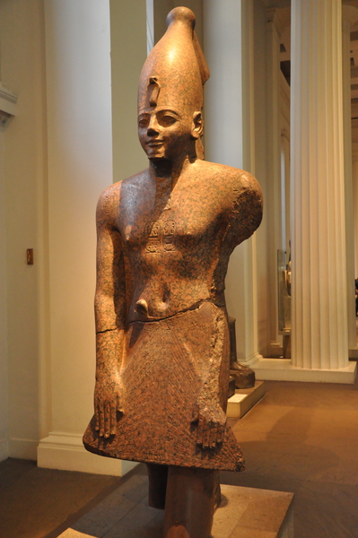 Скульптура, предположительно, Аменхотепа II, фараона исхода по ранней датировке