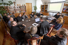Сентябрьское заседание кафедры прошло в книжной гостиной духовной академии